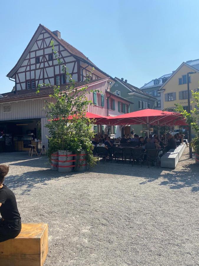 Hotel Boutique Taverne Zum Kreuz 温特图尔 外观 照片